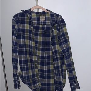 oversized American Eagle flannel